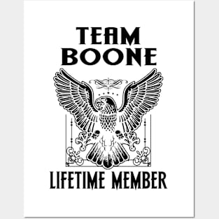 Boone Family name Posters and Art